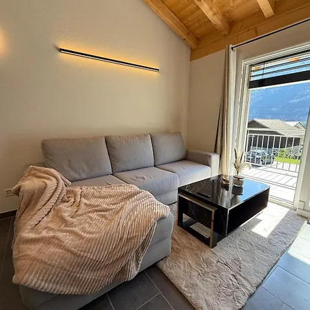 Vue Montagne Vignoble Cosy Valais 公寓 Chamoson