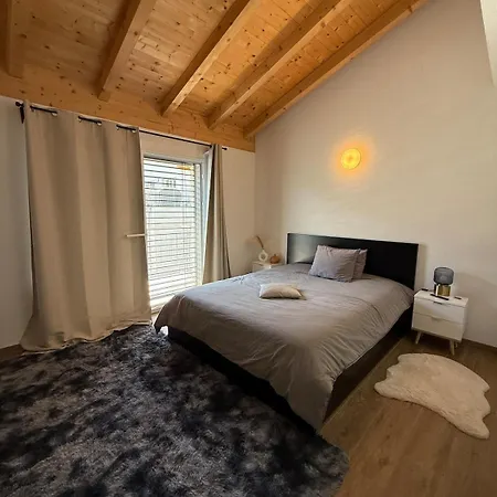 公寓 Vue Montagne Vignoble Cosy Valais