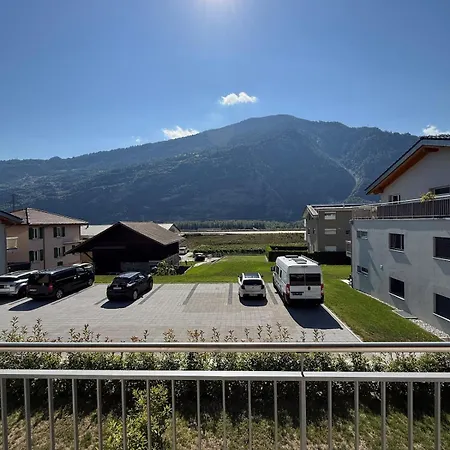 公寓 Vue Montagne Vignoble Cosy Valais Chamoson